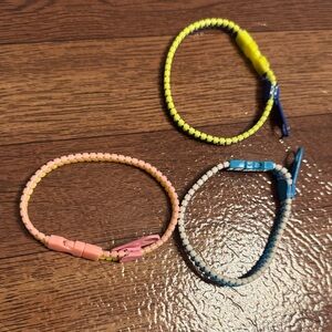 Colorful Zipper Bracelets for Kids